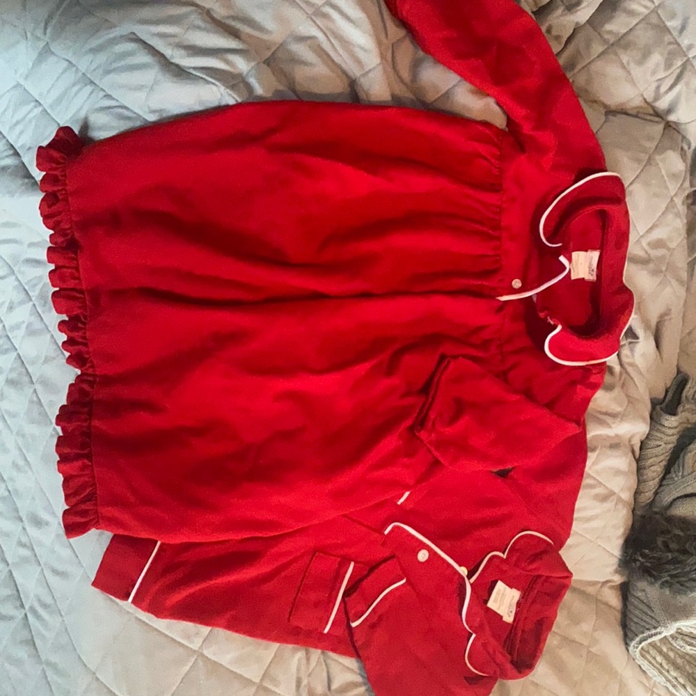 Never worn Mudpie Christmas pajamas
